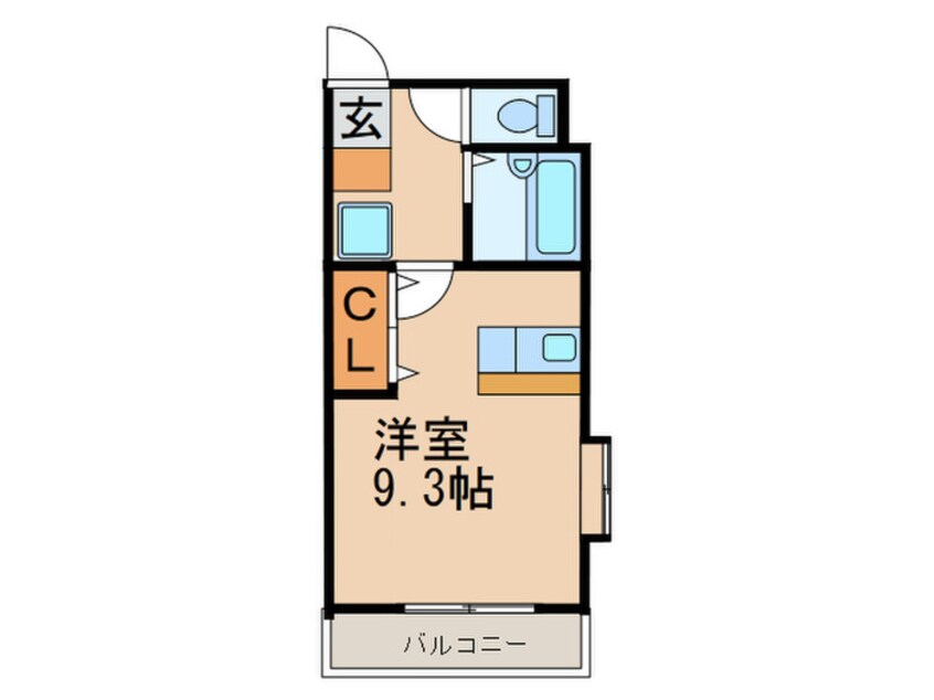 間取図 サリナス高宮壱番館