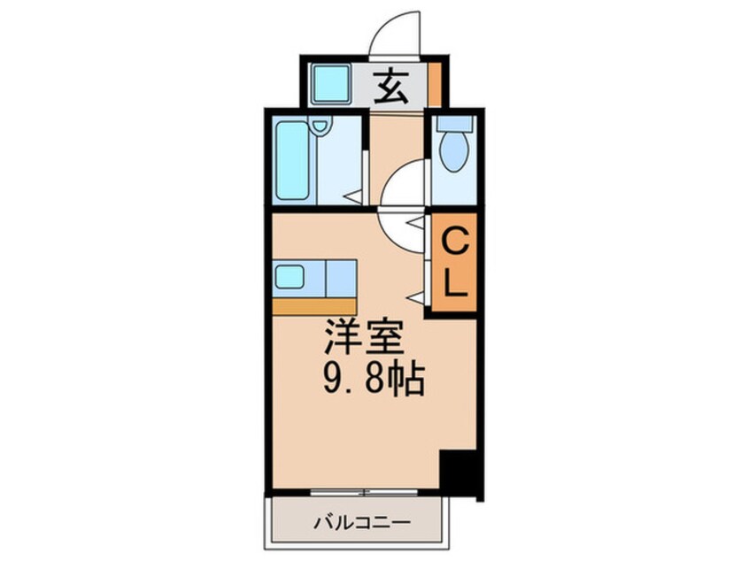 間取図 サリナス高宮壱番館