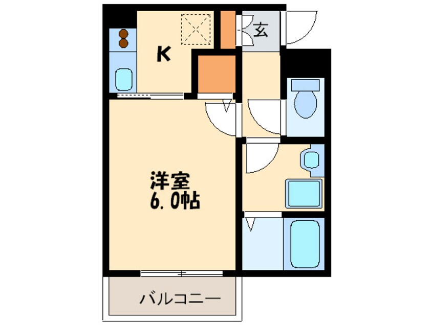間取図 ドリ－ムＫ