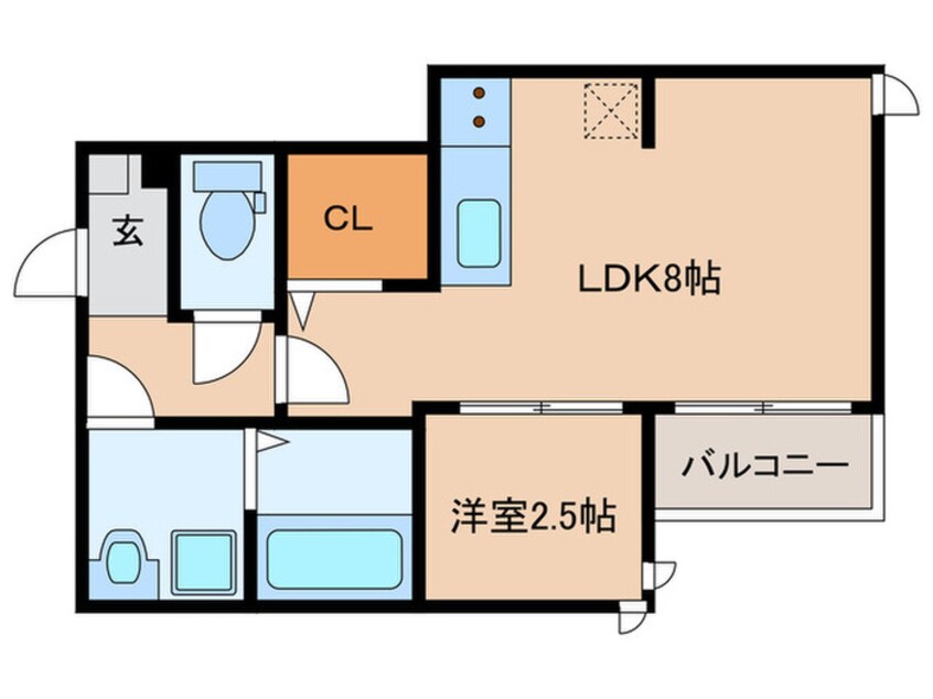 間取図 REGALEST　est