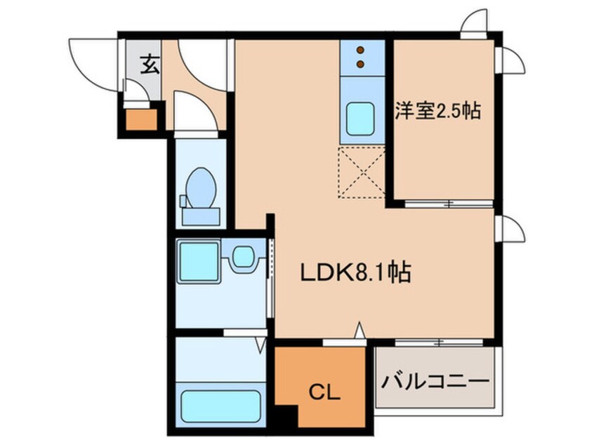 間取図 REGALEST　est