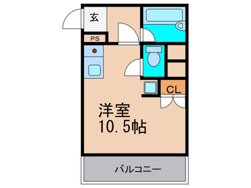 間取図 リリーフ天神東