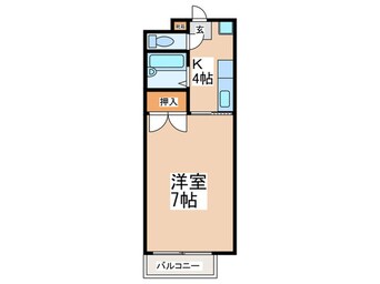 間取図 モラードアビタシオン