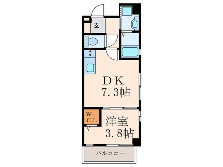 間取図 Sugar Park