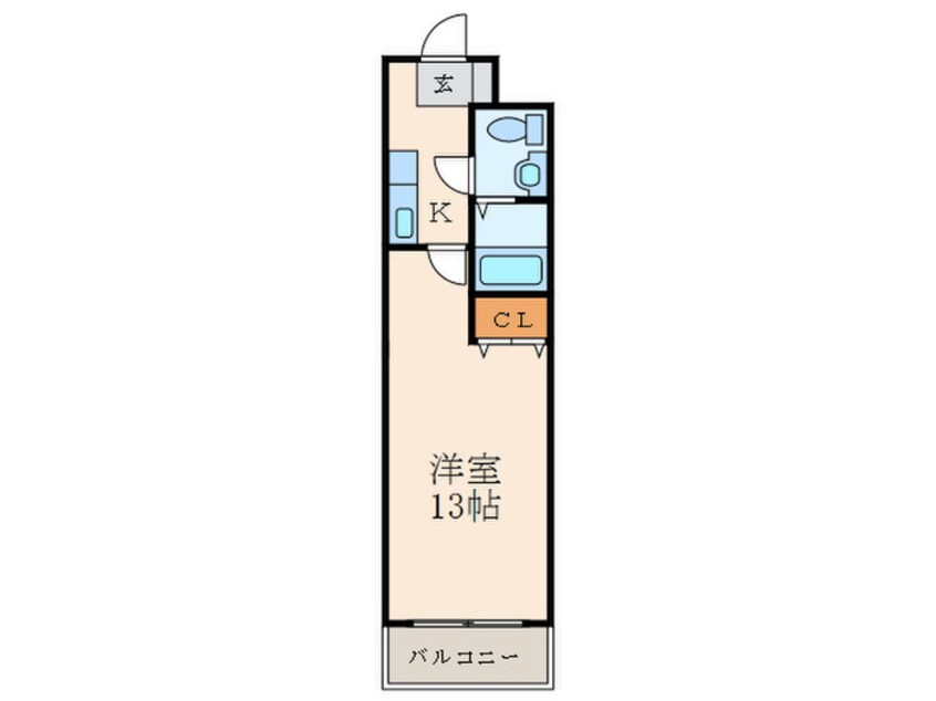 間取図 エル片野Ⅱ