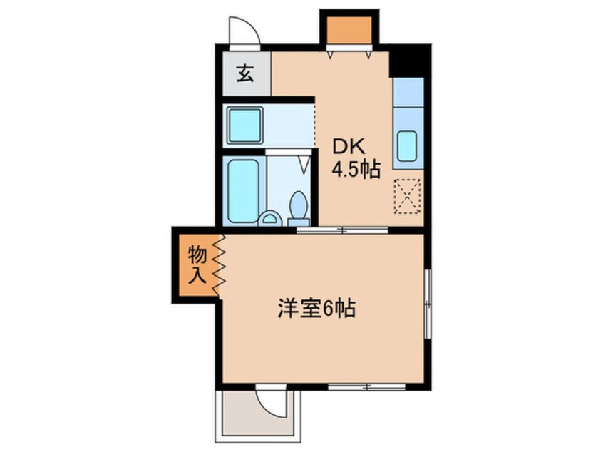 間取図 カーサ丸ます