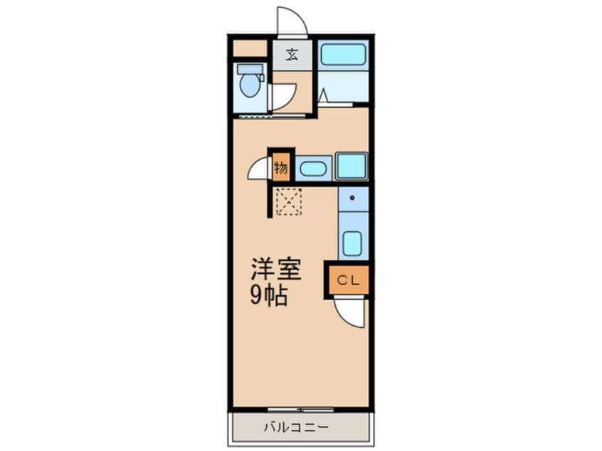 間取図 メ－プル高木