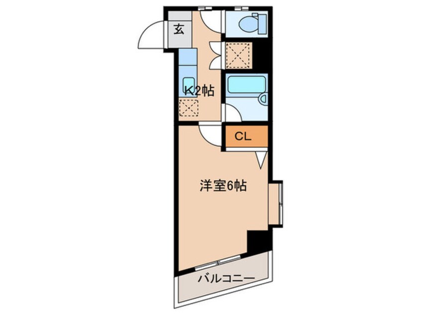 間取図 メゾンド高峰