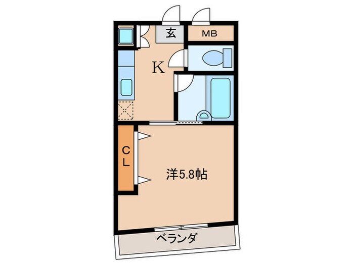 間取り図 メゾンド高峰
