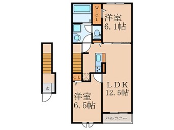 間取図 グレイス行橋西泉