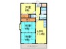 フィレンツェ９５ 3LDKの間取り