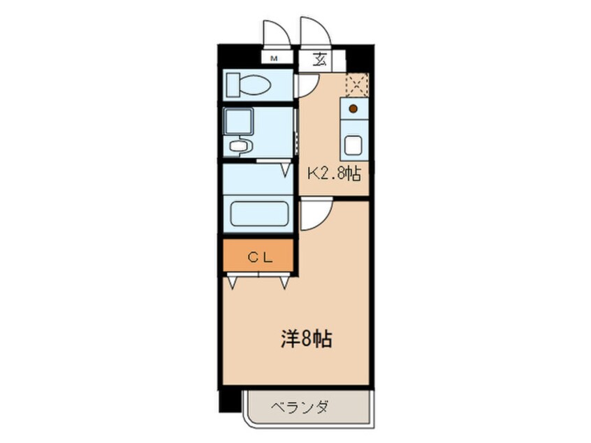 間取図 プロスペールＳ