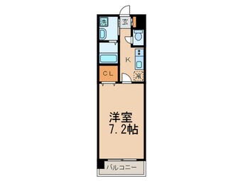 間取図 レジディア博多Ⅱ
