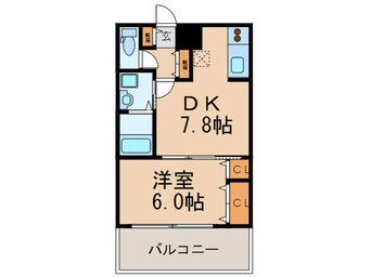 間取図 レジディア博多Ⅱ