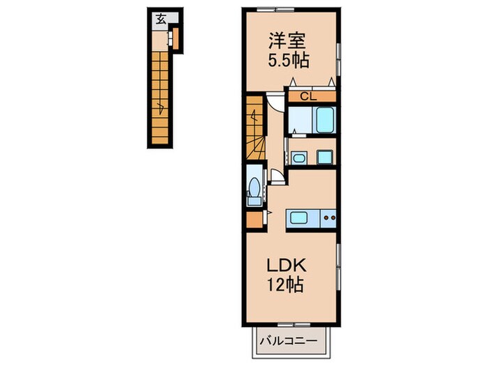 間取り図 R　the　attitude新宿通り