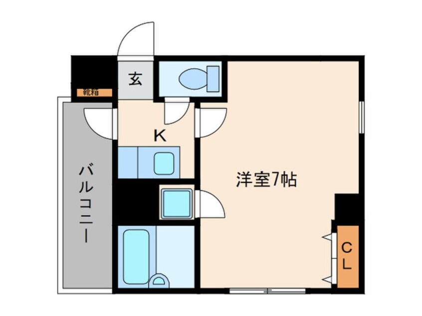 間取図 スカイライフ若宮