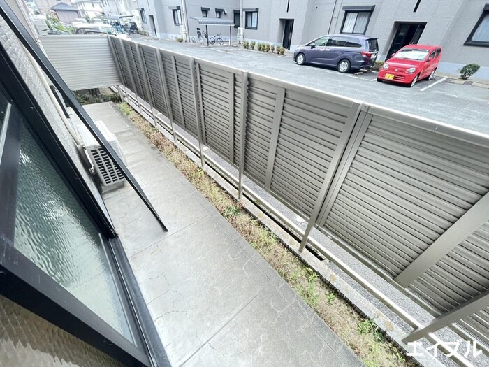 ベランダ・バルコニー バティ－ル西小森野 Ａ棟