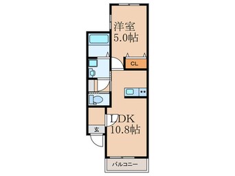 間取図 仮）リテラ千歳町