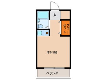 間取図 サンシャイン六本松