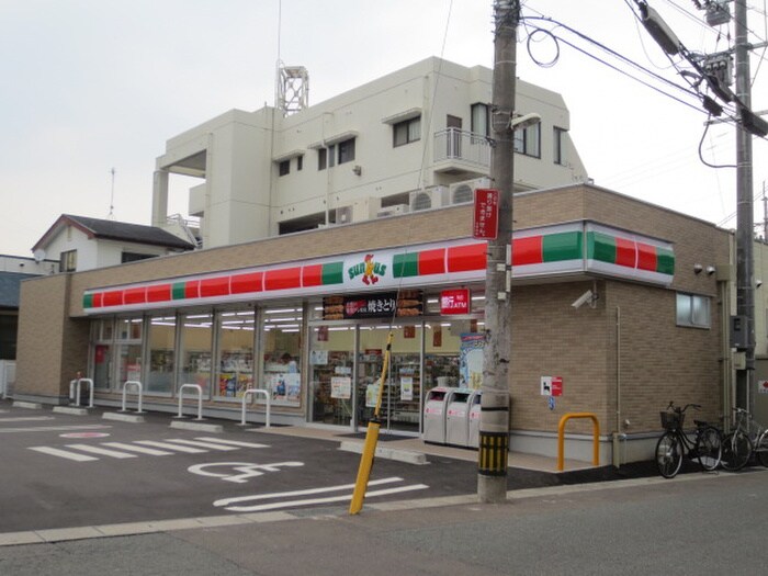 サンクス(コンビニ)まで600m ウイングス学園通り