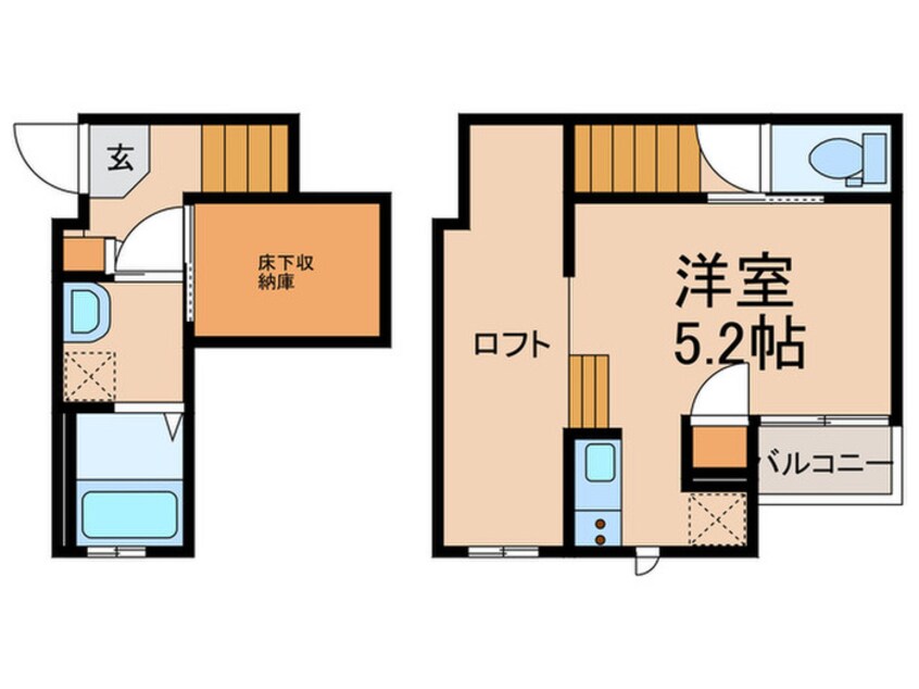 間取図 仮）CB宇美アーク