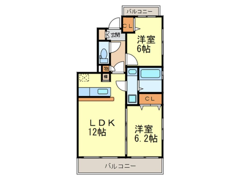 間取図 SOPHIA TOKUNAGA Ⅱ