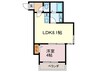 ルピナス横手南町Ⅰ 1LDKの間取り