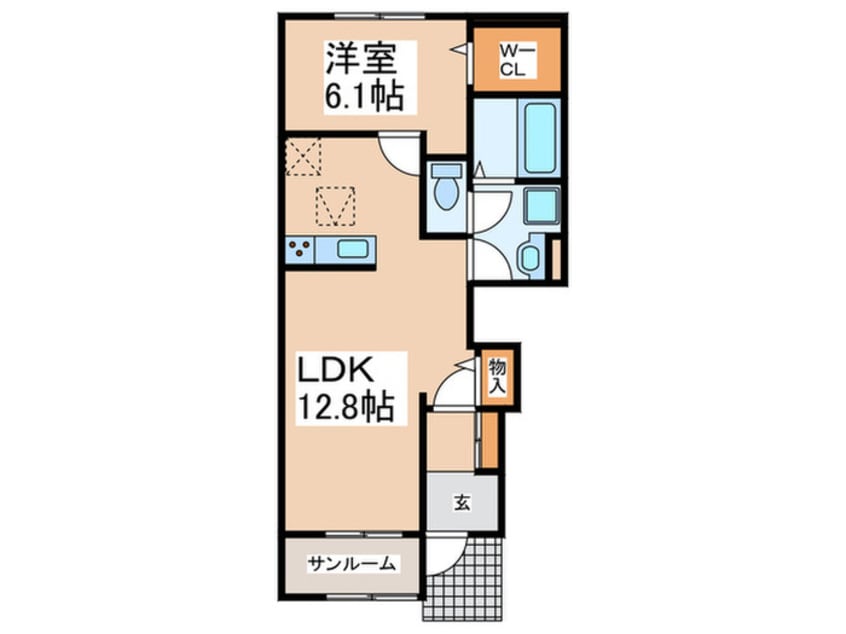 間取図 レゴリスⅠ