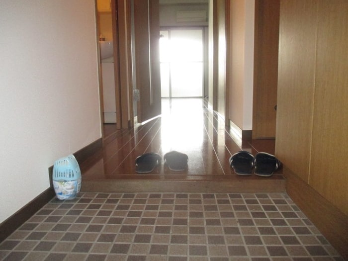 玄関 レーベント大橋