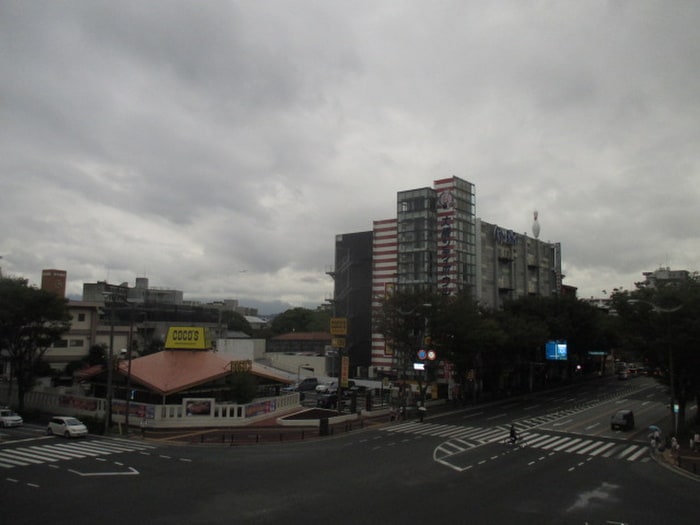 室内からの展望 レーベント大橋