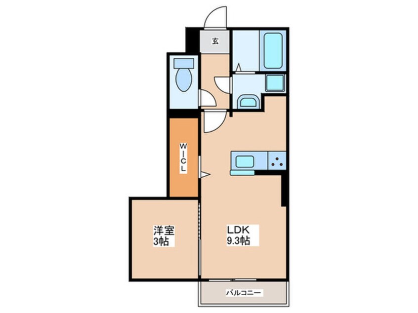 間取図 D-ROOM　CELINE　A棟