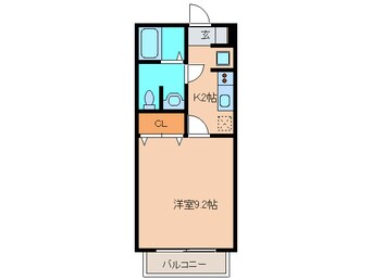 間取図 コンフォート浦志