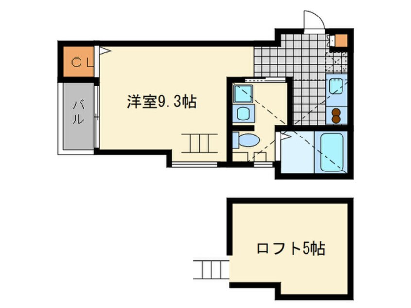 間取図 ｃｈｏｃｏｌａｔｅ　Ⅲ