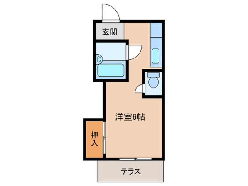 間取図 コ－ポ藤本
