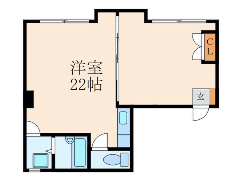 間取図 NO.8　オリエントビル