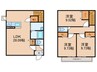 仮）アテレーゼOne西町戸建 3LDKの間取り