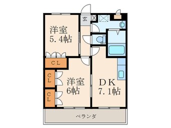 間取図 ルーラルイン