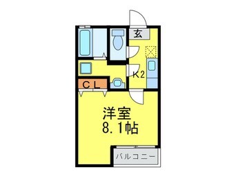 間取図 Ｓｔ．ＰＨＯＥＮＩＸⅡ