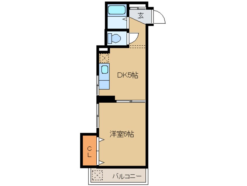 間取図 クリスタル祖原