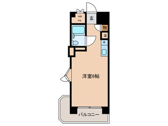 間取図 ロマネスク美野島（303）