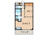 Ｎｏ．６３ｵﾘｴﾝﾄｷｬﾋﾟﾀﾙﾀﾜ- 1DKの間取り