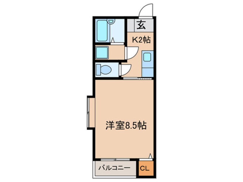 間取図 リブレア大和町