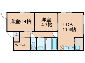 間取図 サ－ティ－スリ－Ａ