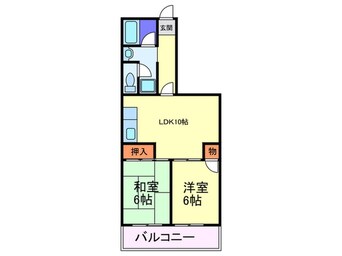 間取図 新松崎ビル