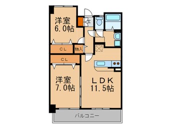 間取図 アスティオン真州崎