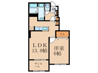 間取図 アヴニールⅠ