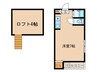 徳島コーポⅡ 1Rの間取り
