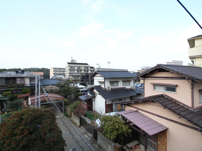 室内からの展望 徳島コーポⅡ