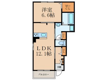 間取図 アヴニールⅢ