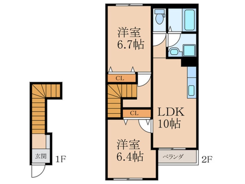 間取図 サンクスシャイン